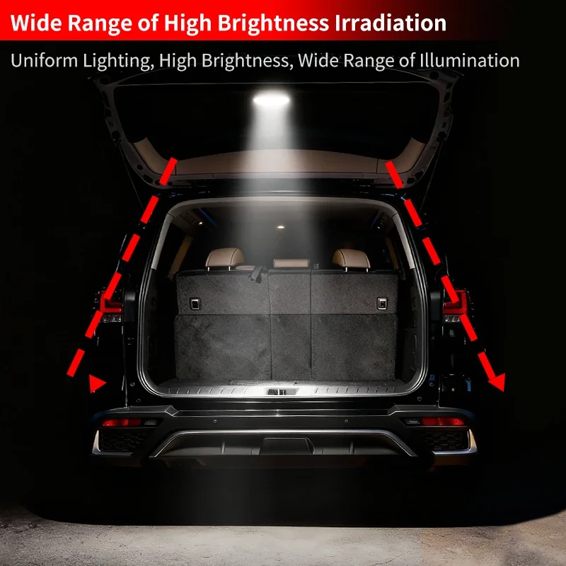 Per Toyota Lexus LX600 600 700 LX 2022-2025 Portellone Luce Lampada A LED Impermeabile Tronco Porta Luce di Cortesia Parti di Illuminazione Interni