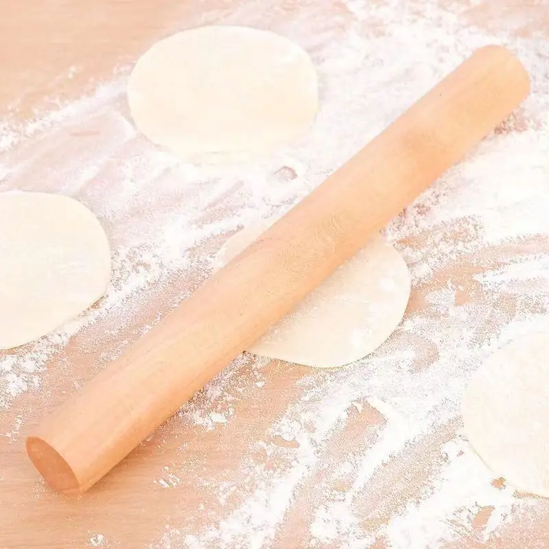 

Natural beech rolling pin, solid wood size, noodle stick, household dumpling noodle stick baking tool