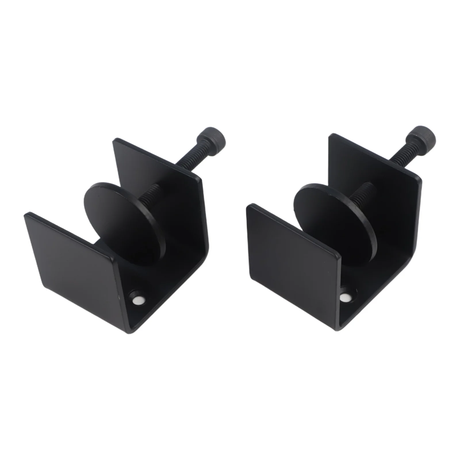 2pcs Shelf Braket Adjustable Sturdy Steel Clamp 12*5*5.5cm Wrought Iron Bracket For Bookshelf Partition Shelf Home Improvement