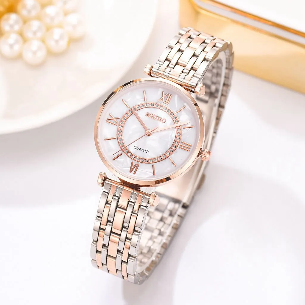 Women Watches Top Brand Luxury Fashion Diamond Ladies Wristwatches Stainless Steel Silver Mesh Strap Female Quartz Watch