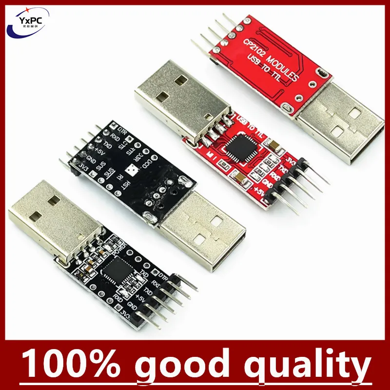 CP2102 USB 2.0 to TTL UART Module Serial Converter STC Replace FT232 Adapter Module 3.3V/5V Power