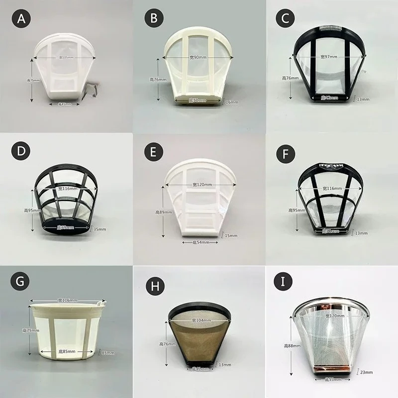 Coffee machine accessories filter paper drip