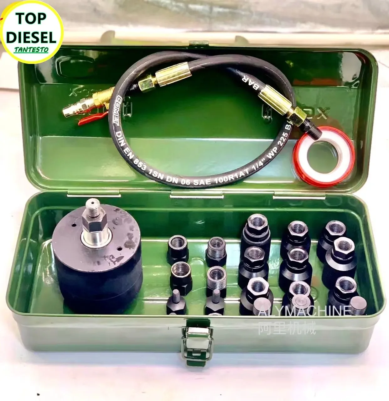 CRIN Diesel Common Rail Injector Pneumatic Puller Tools With Steel Box Removal 1000NM Air Source 0.5-0.8bars