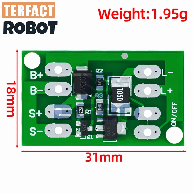 1~5PCS TERFACT ROBOT Solar generator Charge Controller Auto Light Control Circuit Switch Lithium Battery Charge Board Diy