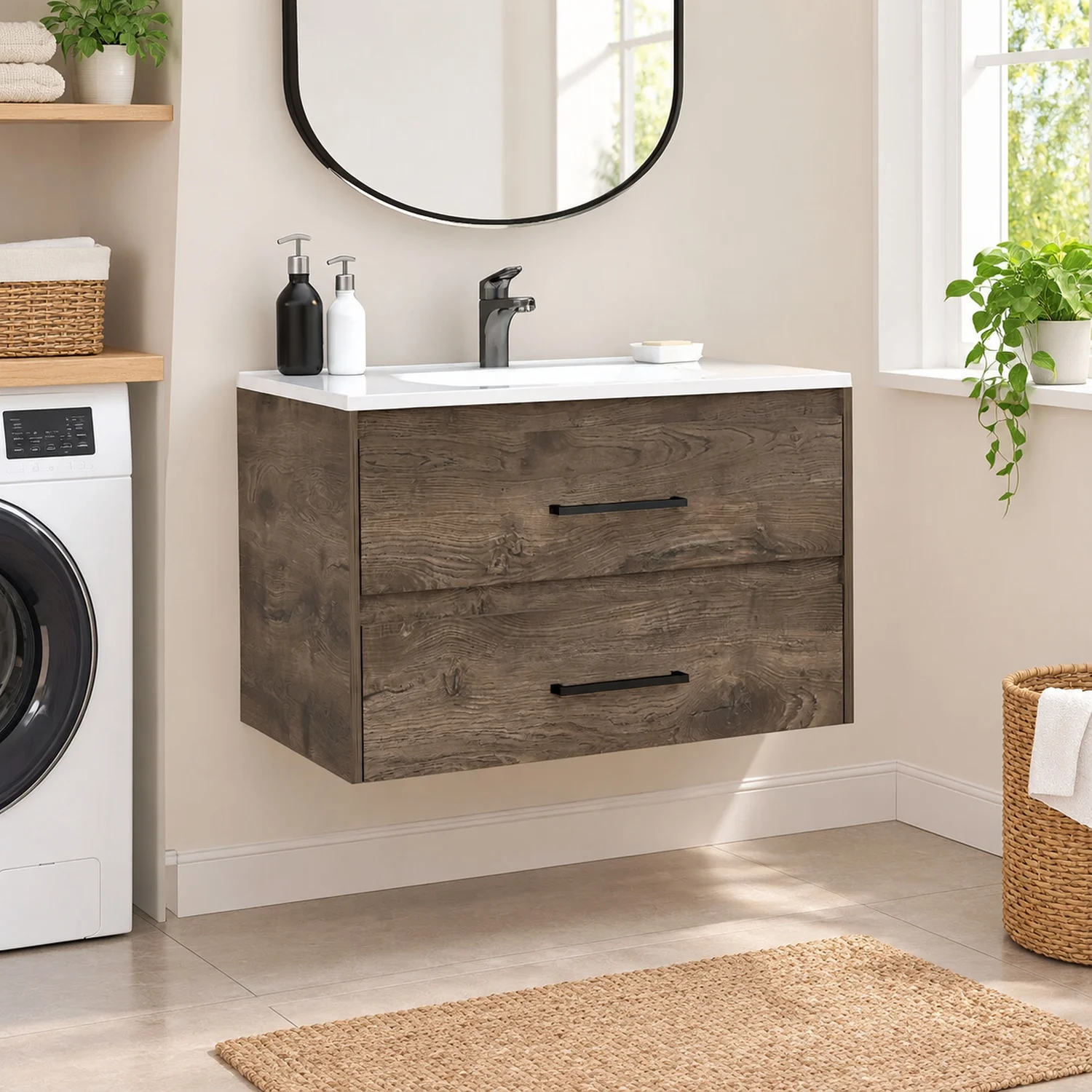 Floating Vanity Bathroom 20.4H