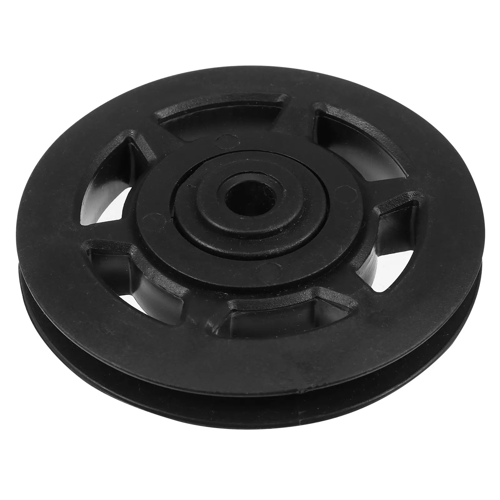 

Fitness Pulley Trainer Durable Gym Equipment Easy Install Plastic Wheel Workout Accessories Home Fitness Tools Pulley System