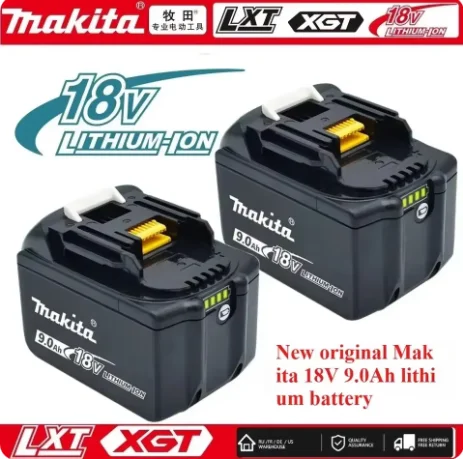 

100% original makita battery, 18v Tools Lithium Battery 6Ah/5Ah 9Ah for makita DTW700 DDF487 DTD173 DGA404 HR140D DJV182