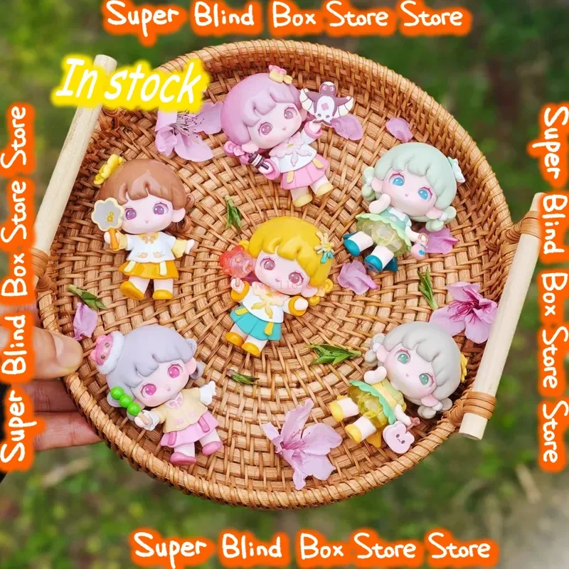 

new Yooie mini Figures Four Seasons Series Cute Collectible Trendy Blind Box Mystery Box Desktop Decor Dolls ornament girls gift