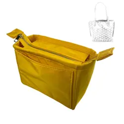 For Goyard Anjou Mini pm mm Purse Organizer Insert Nylon Inner Liner Bag Organizer Handbag Shaper Fit Luxury Tote Bag