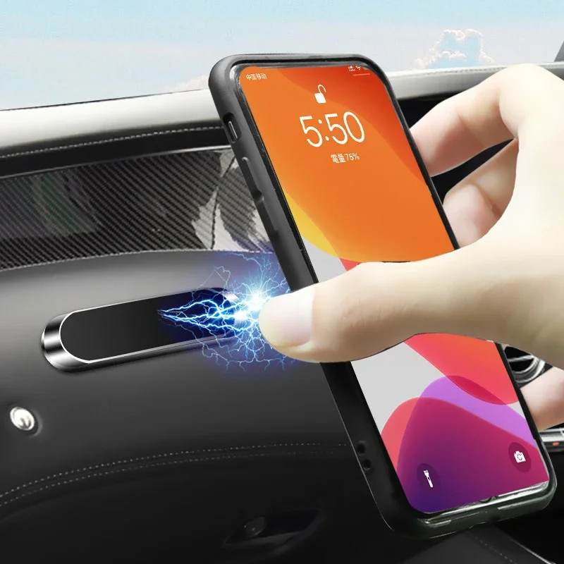 Magnetic Car Phone Holder Stand Mobile Cell Air Vent Magnet Mount GPS Support in Car For iPhone 15 14 13 X Xiaomi Samsung Huawei