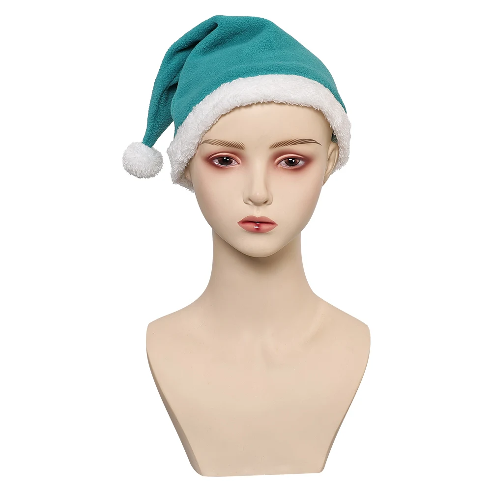 Christmas Tree Cosplay Halloween Carnival Party Green Dress Hat Stage Performance Clothing Outfits Roleplay Costume Fantasy Suit