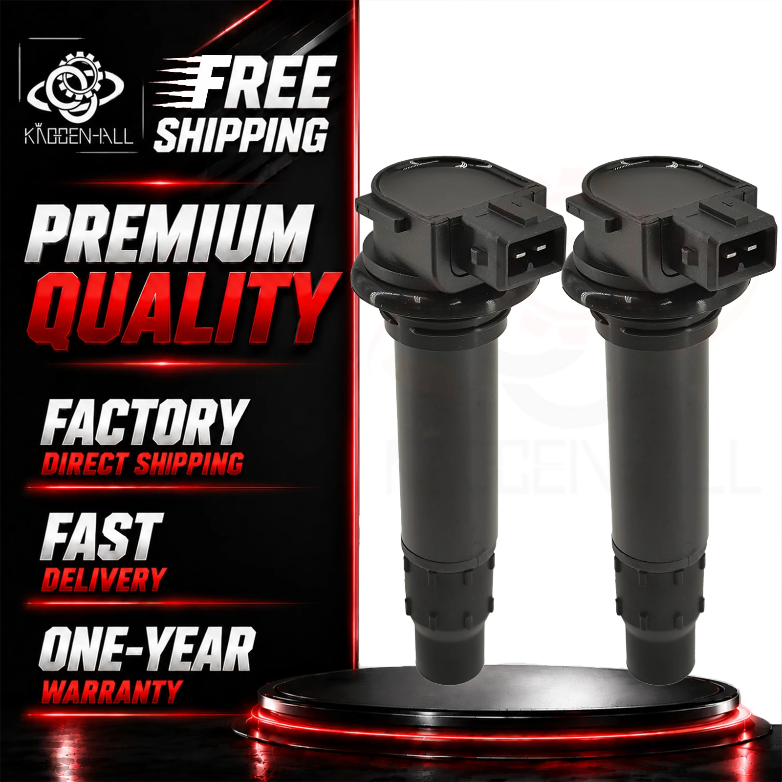2pcs Engine Ignition Coil Pack 0700178000 Compatible With CFMOTO 400 650 700 NK MT GT TR Fix Misfire Direct Fit