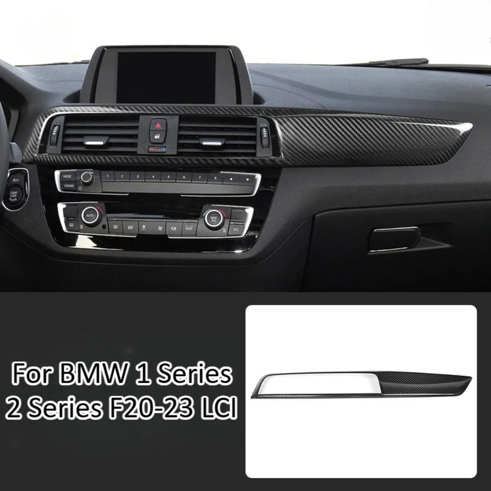 

For BMW 1 Series 2 Series F20-23 LCI Real Carbon Fiber Center Console Dashboard Trim Car Interior Styling Accessories Kit Set