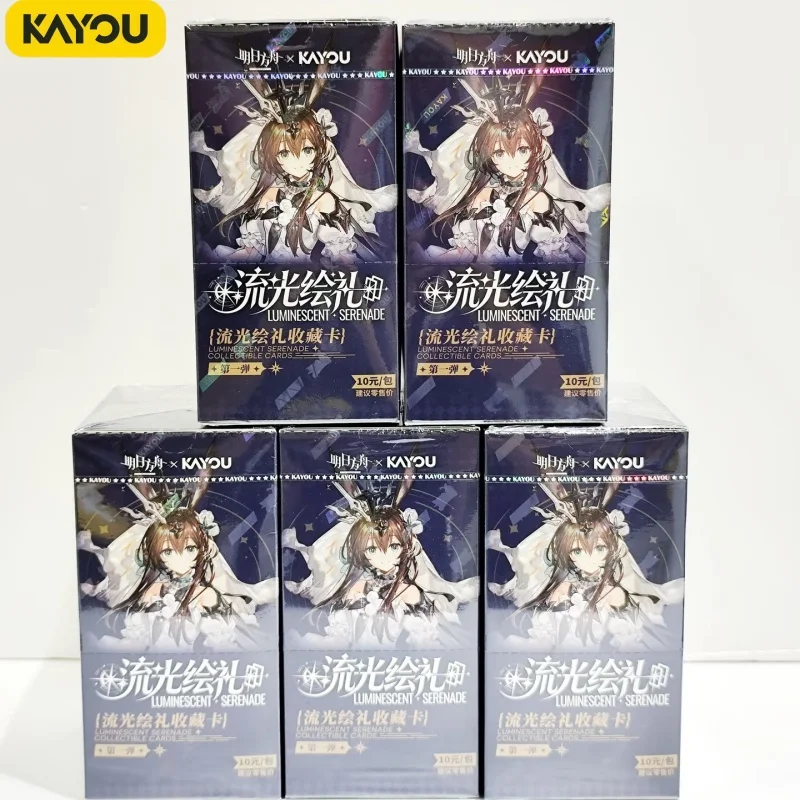 kayou-collectible-trading-cards-arknights-luminescent-serenade-first-edition-official-anime-game-periphery-for-collectors