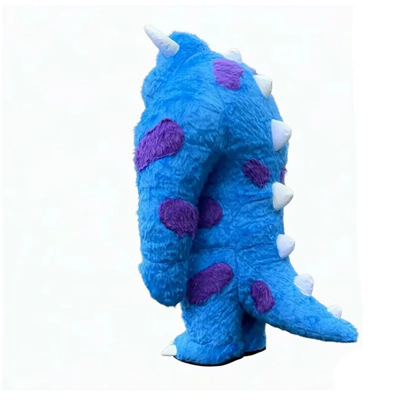 Blue Bear Inflatable Cartoon Doll Costume Giant Mascot Cat Role Play Dress up for Party Celebration view 3