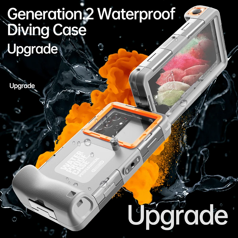 Upgrade Professional 15M Diving Case For iPhone 14 13 12 11 Pro Max 14 Plus Universal Underwater Waterproof Phone Cover Fundas