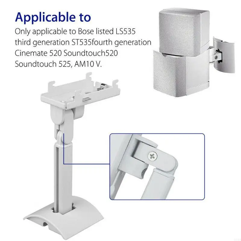 Detachable Bracket Speakers Wall Ceiling Decor for UB-20 Speaker Large Surround Sound Speaker Accessories White Black