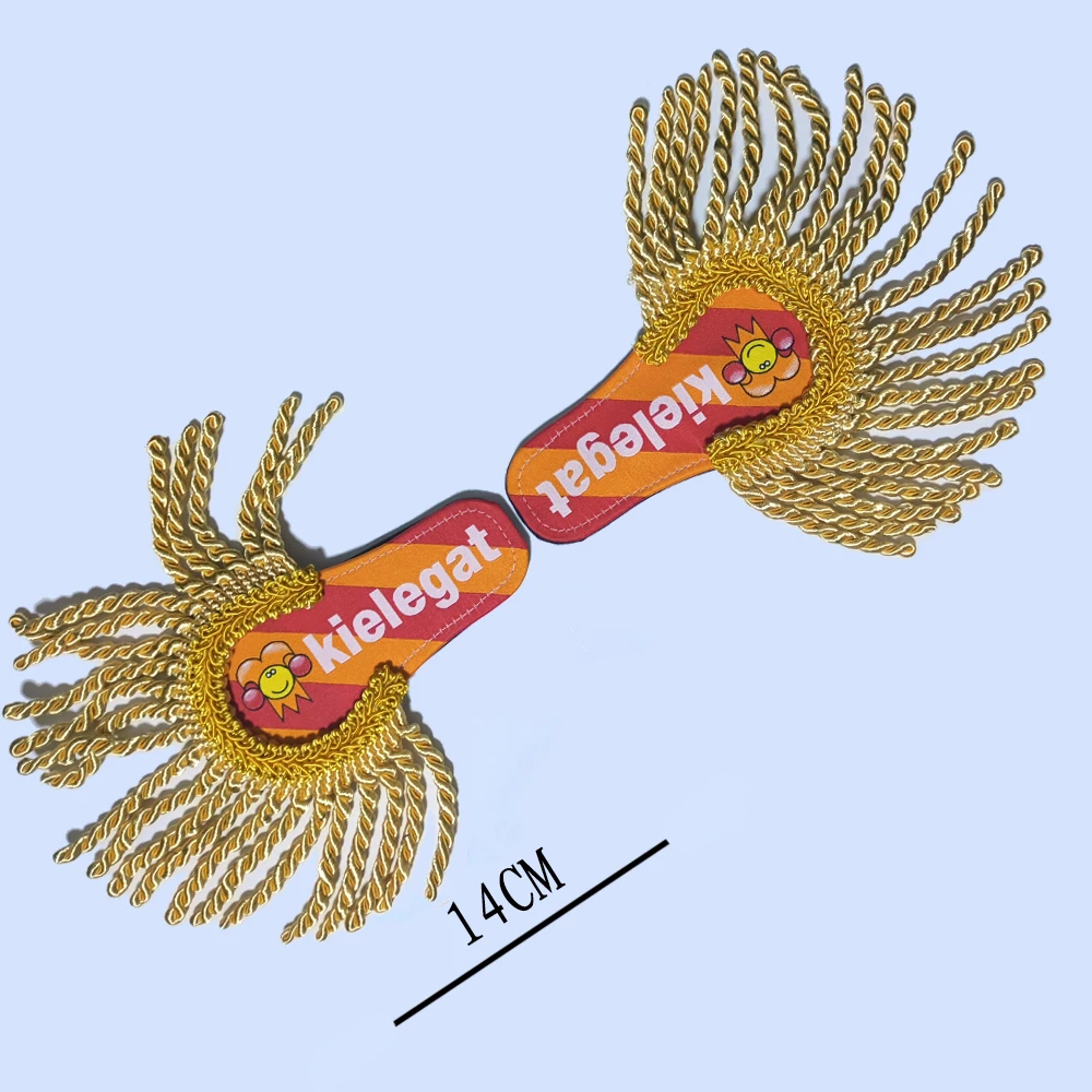 Carnival Red And Orange Embleem for Clothing Iron on Embroidered Sew Applique Kielegat Patch 076 Patches