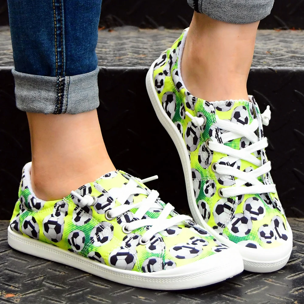 Zapatillas de deporte informales para exteriores para mujer, zapatos para caminar, zapatos para correr, American Super Bowl 26Th Spring, nuevo regalo de moda de fútbol, zapatos para mujer