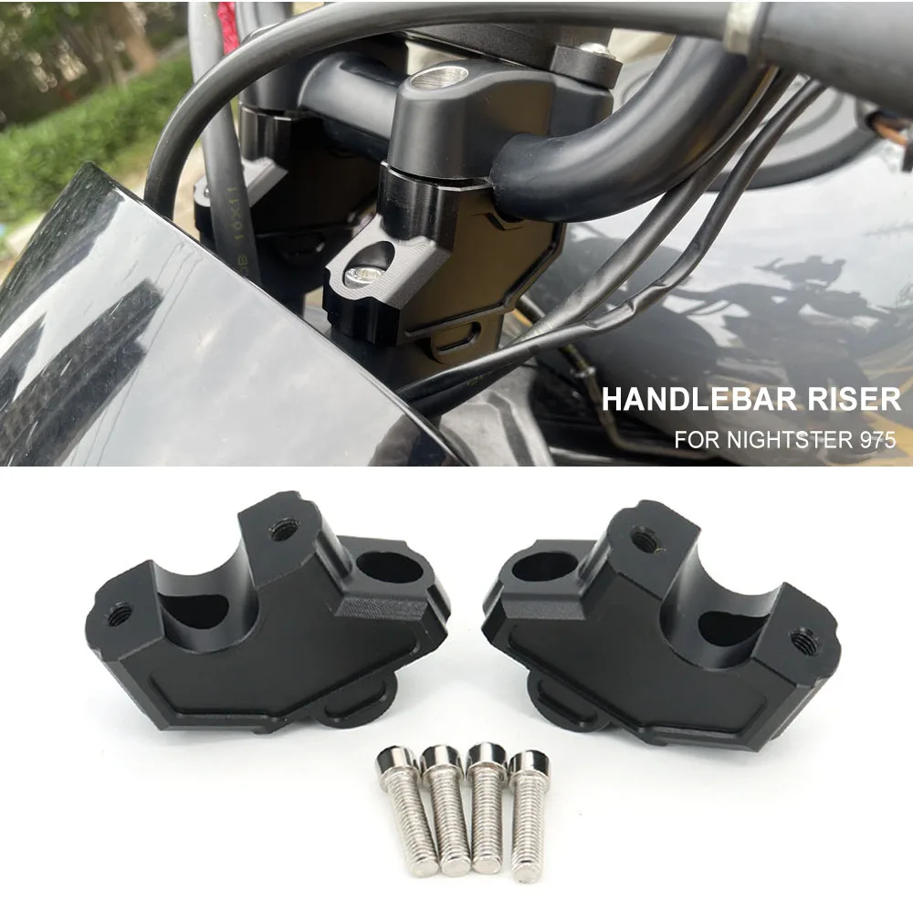 

Nightster 975 Accessories Handlebar Riser Elevator Mounting Clip For Harley Nightster 975 RH975 RH 975 2022-2023 Motorcycle