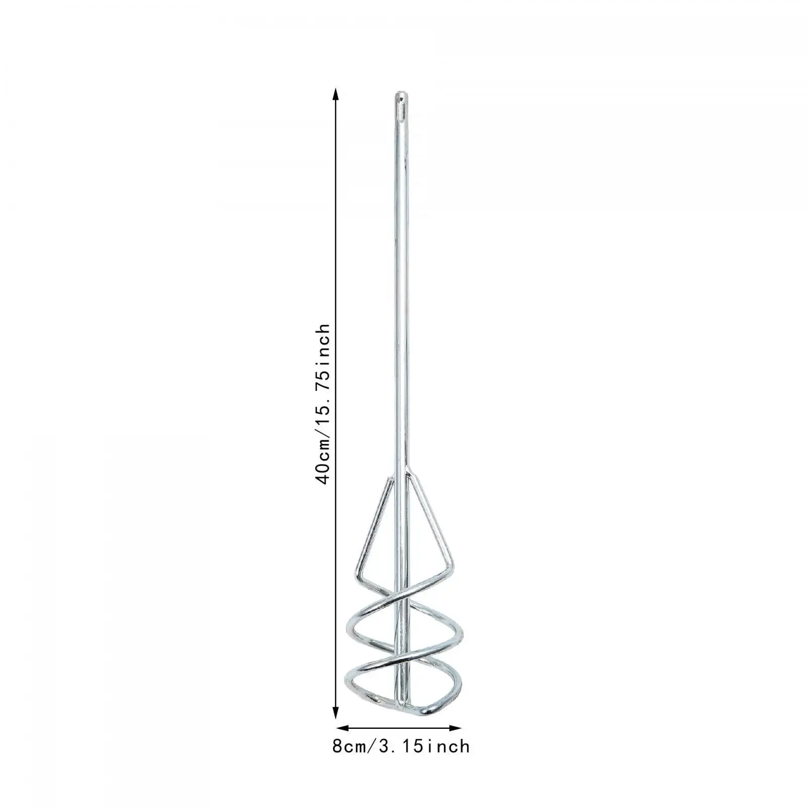 Paddle Stirrer สีและเครื่องผสมพลาสเตอร์ติดตั้งง่ายสวมใส่สีและโคลนผสมเกลียวกวน Rod สําหรับงานก่อสร้าง DIY