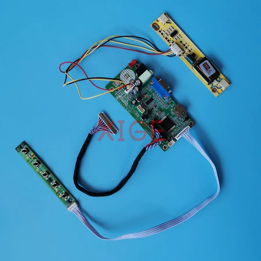 

For LP154WU2 LQ170M1LA LTN170CT01 LTN154CT02 Monitor Controller Drive Board Kit HDMI+VGA 2-CCFL 1920x1200 1920*1200 LVDS 30-Pin