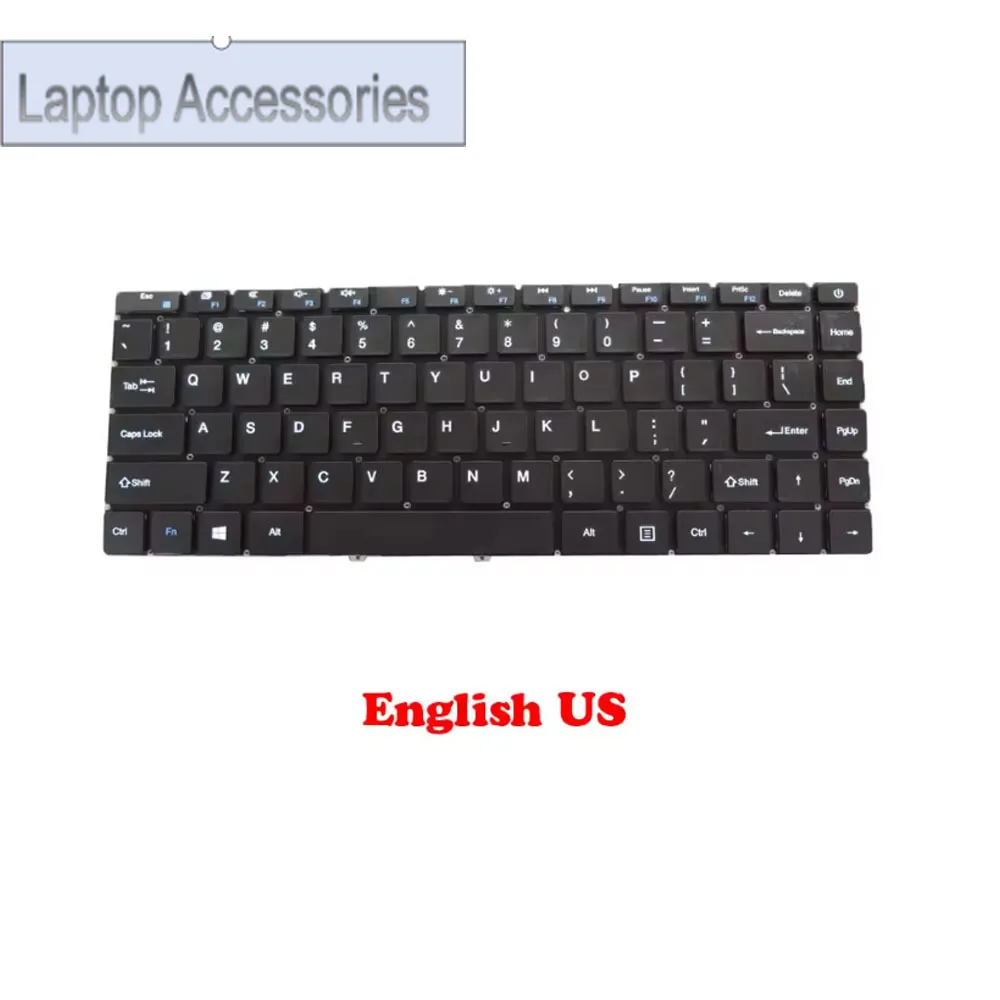 F Laptop Keyboard For INSYS WHA-14P2 CDA-141AU US UK Portugal Spanish Japanese Hungary Belgium Brazil Czech French German No Wor