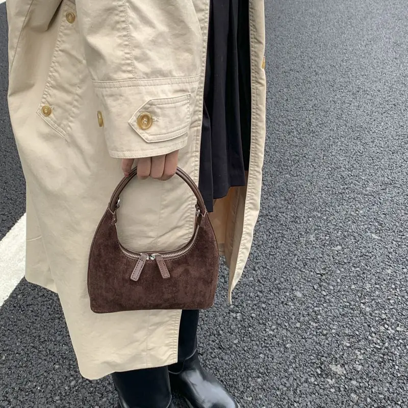 JIAERDI ريترو ماتي حقيبة يد المرأة المدمجة حقيبة كتف رائعة السيدات اليومية الركاب حقائب كروسبودي خريف شتاء جديد 2025