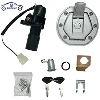 JL-JL 151023   JL-JL 171600   SINOCMP 1 Juego de cerraduras y pestillos Kit de bloqueo de interruptor de encendido para accesorios de equipos de motocicleta Bajaj Pulsar NS200