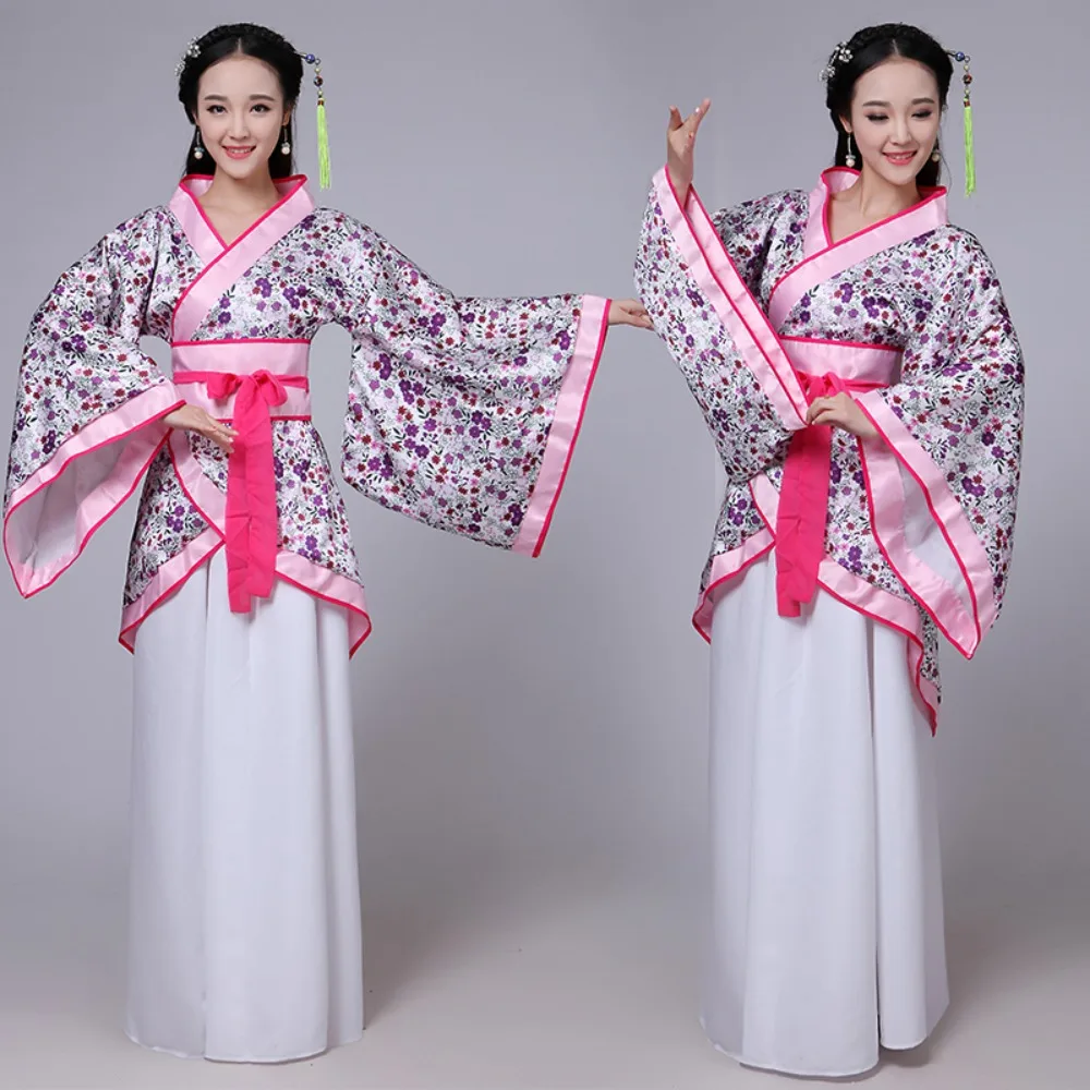 코스프레 공연 의상 댄스복 파티 무대 소녀 의류 민족 스타일 빈티지 한복 여성 의류 중국 드레스
