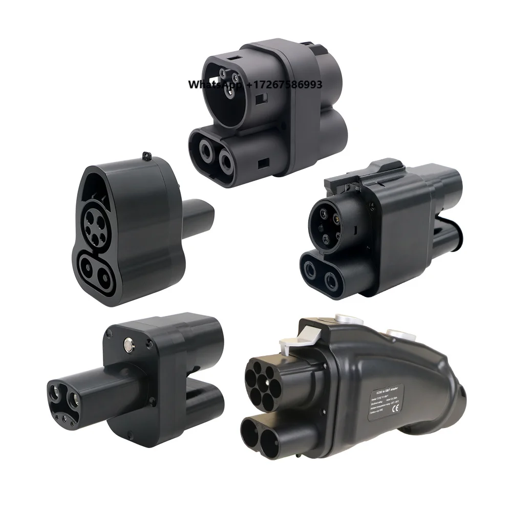 

200kw 250kw Ccs1 to Ccs2 to Ccs1 GBT DC Ev Charging Charger Adapter Connector for