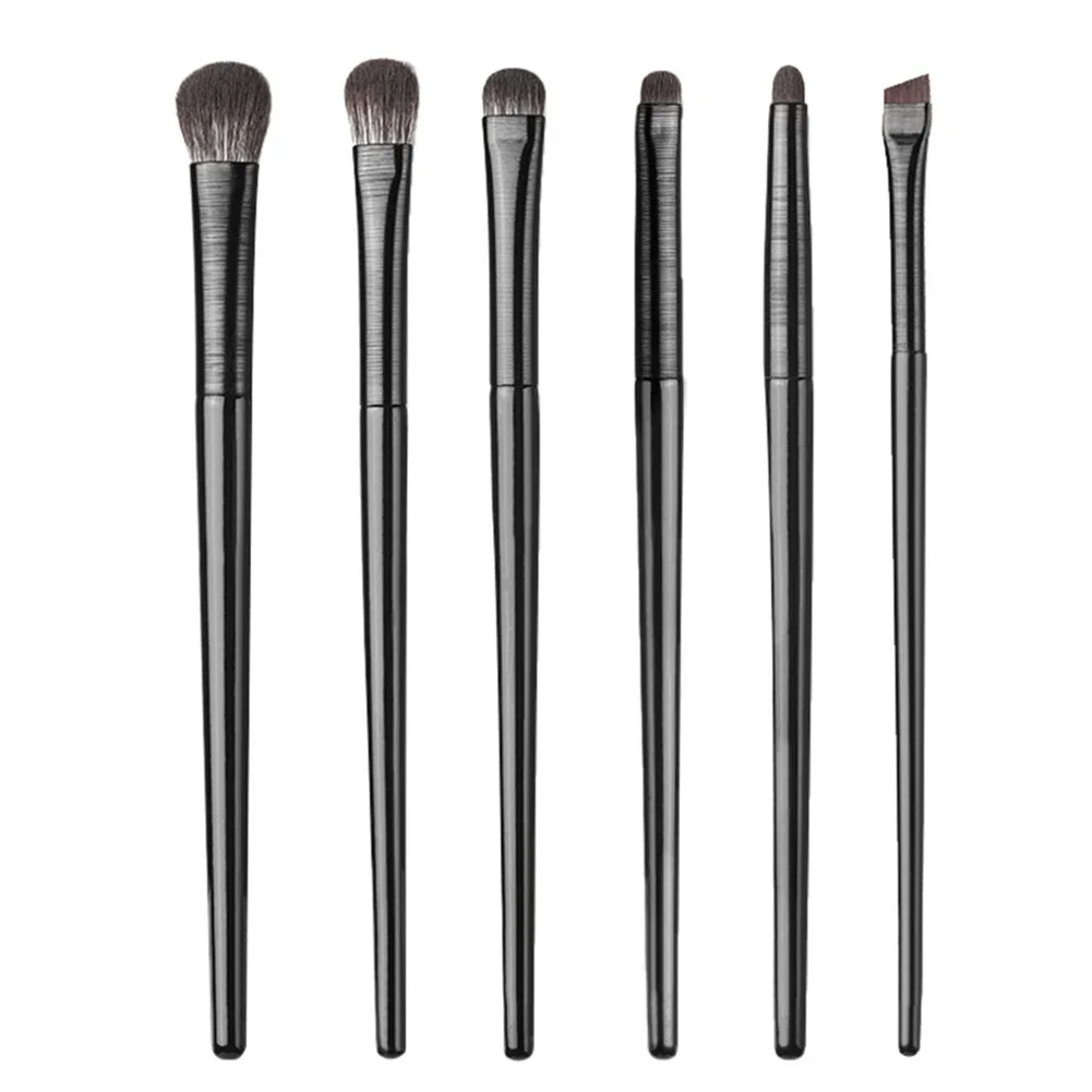 Zestaw pędzli do konturowania oczu, profesjonalne pędzle do cieni, eyelinerów, przenośne pędzle do blendowania, narzędzie kosmetyczne do makijażu twarzy.