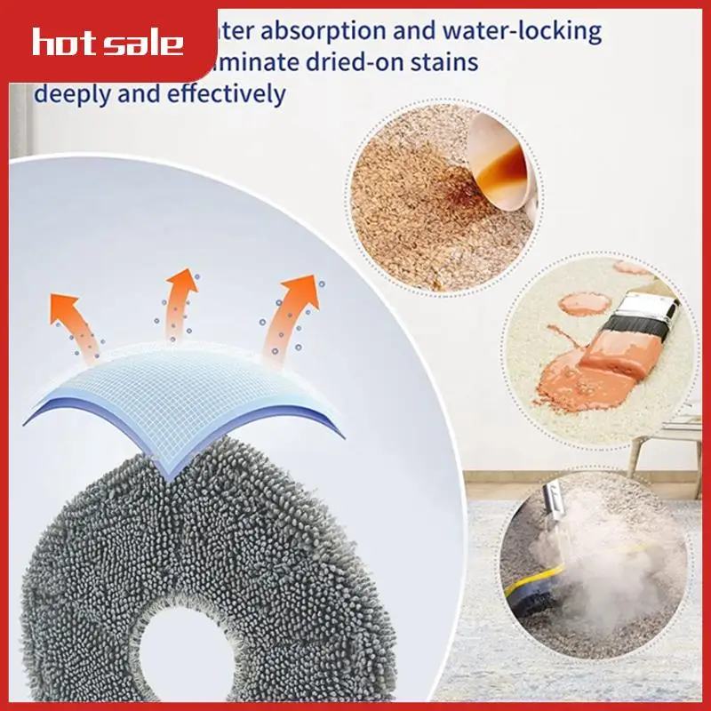 

A50M-20PCS Mop Cloth For EUFY X9pro Sweeping Robot Vacuum Ground Dragram Clean Cloth Washing Cloth Pad Replacement Parts