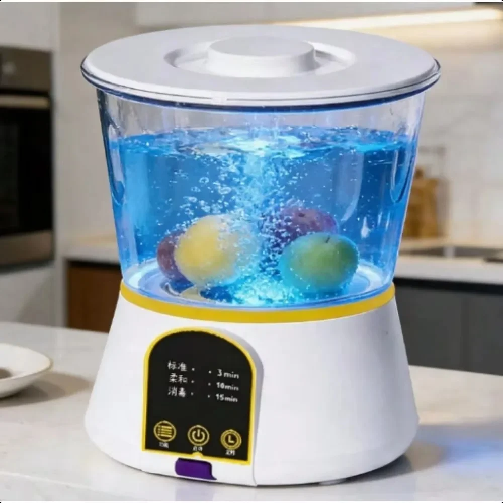 Ultrasonic Fruit and Vegetable Cleaner with Titanium Electrolysis