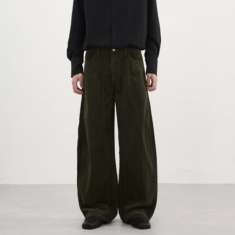 

Вельветовые брюки Scimitar из чистого хлопка, мужские уличные винтажные модные свободные повседневные широкие брюки-карго, мешковатые брюки, женские брюки-шаровары