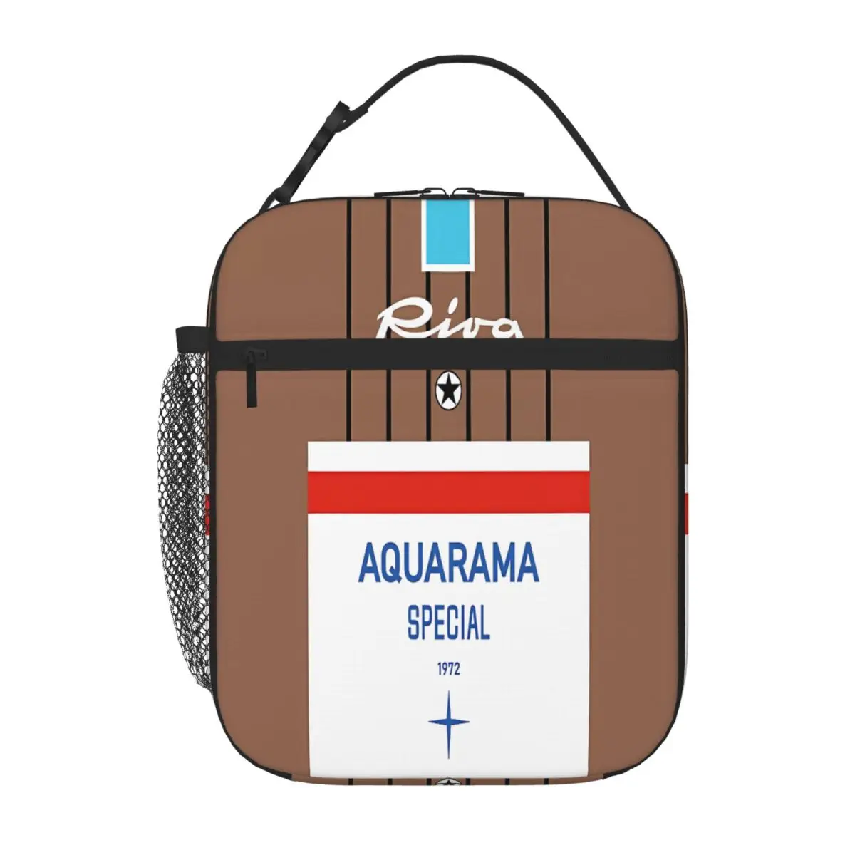 Bestselling Riva Aquarama Special Italy Runabout Monaco Splicing Color Adult Lunch Bag Cruise Travel Outdoor Lunch Bag