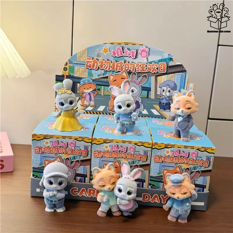 

Cartoon Animal City Carnival Day Blind Box Anime Movie Peripheral Collectibles Desktop Decorative Items Festival Surprise Gifts