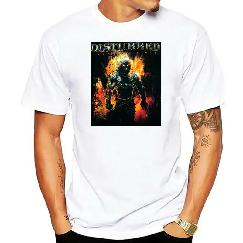 New DISTURBED INDESTRUCTIBLE Inspired Design Street Wear T-Shirt S-5XL Men Woman