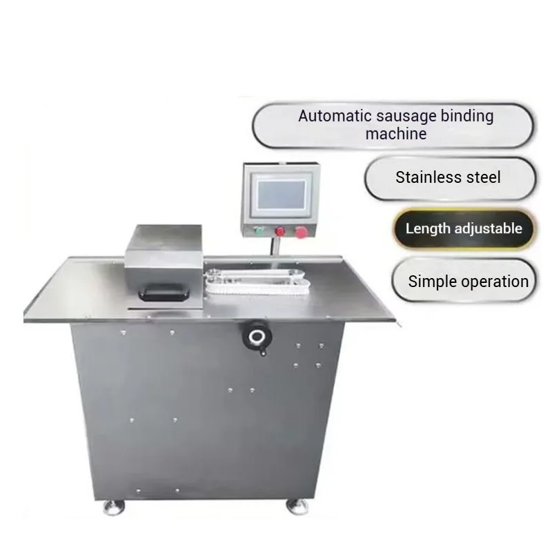 Automatic Sausage Tie Linker Machine New Enema Knot Tying Machine Versatile Sausage Knotting Machine For Meat Processing Plants