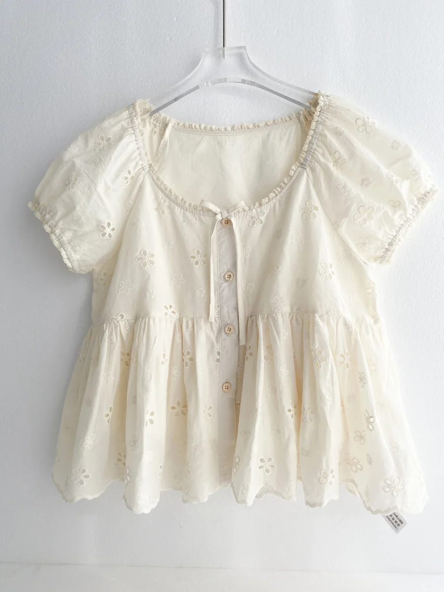 Coreano Sle Allentato ort Sve irt Estate da donna Nuovo ular ort Design Sense Top Comodo e traspirante Casual