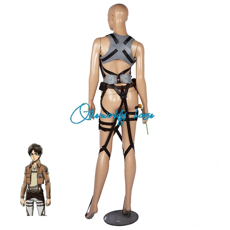 Shingeki No Kyojin Recon Corps Cosplay Costume Attack on Titan  Anime Harness Belt Hookshot Costume Adjustable Legion Halloween