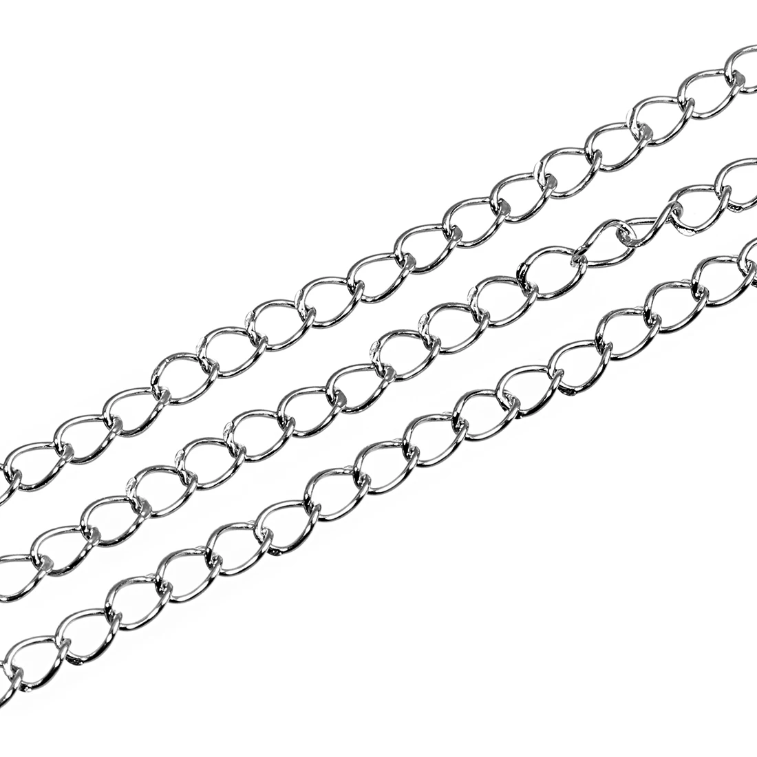 10yard/roll 3 Size Stainless Steel Tail Chains Link Chain For DIY Jewelry Making Necklace Chain Materials Handmade Supplies