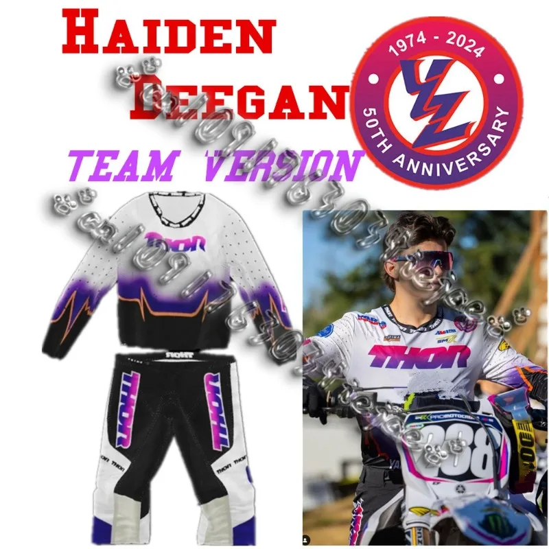 

2025/26 Motocross Gear Set Racing Suit Off-road MX Enduro MOTO Mens Kits Women's Motorcycle Combo White Pink Black Red Green