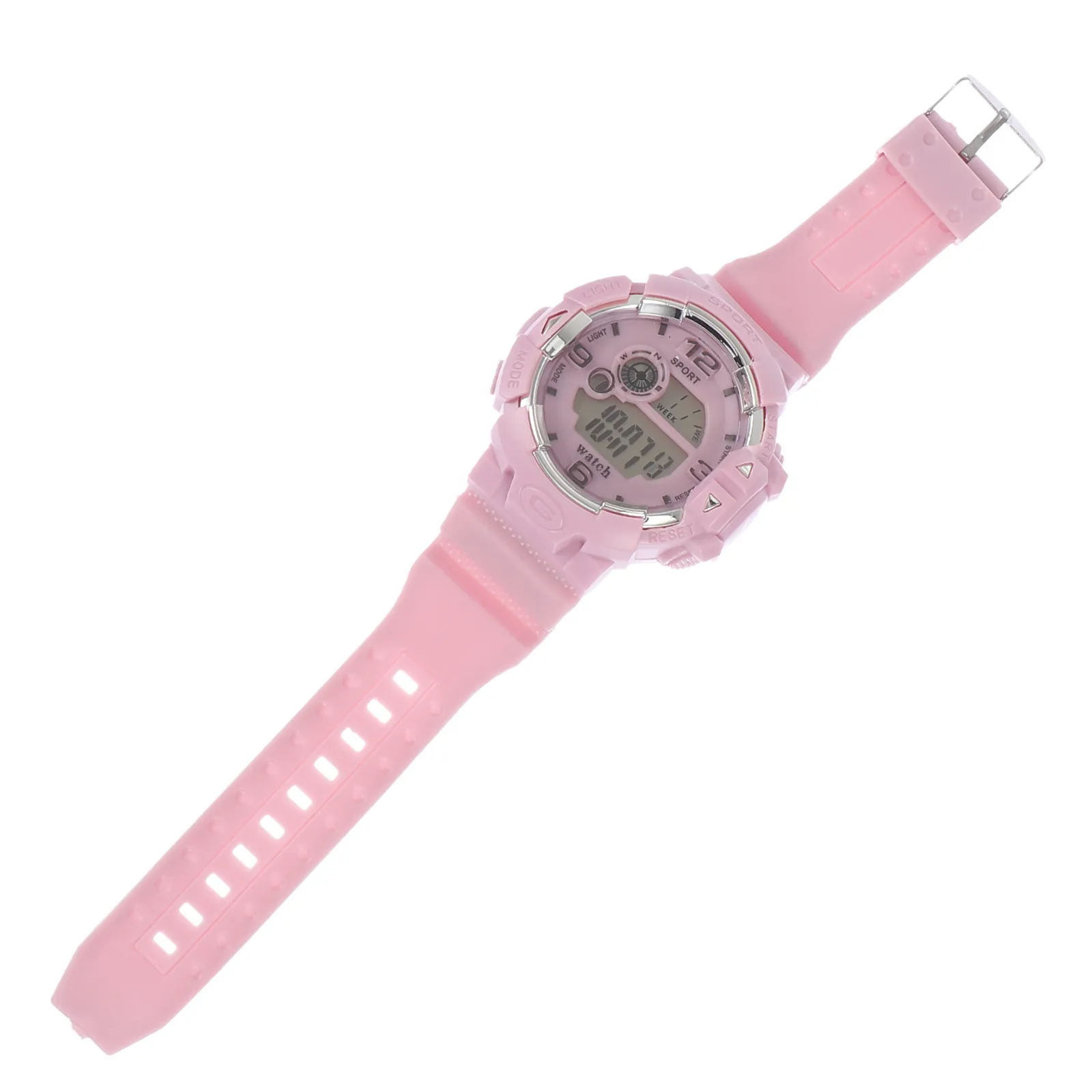 Luminous Electronic Night Glow Student Sports Watch Waterproof Multifunction Digital Display for Running Swimming Cycling