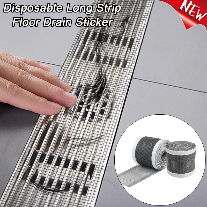 

Disposable floor drain sticker Anti blocking filter screen shower Hair Catcher Drain Stopper Cover window screening repair Tapes