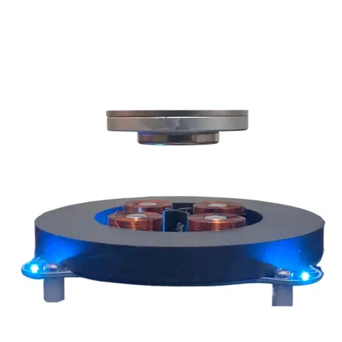 Lo último en módulo de levitación magnética de 500g, suspensión magnética de circuito analógico con luces LED con fuente de alimentación de 15V3A