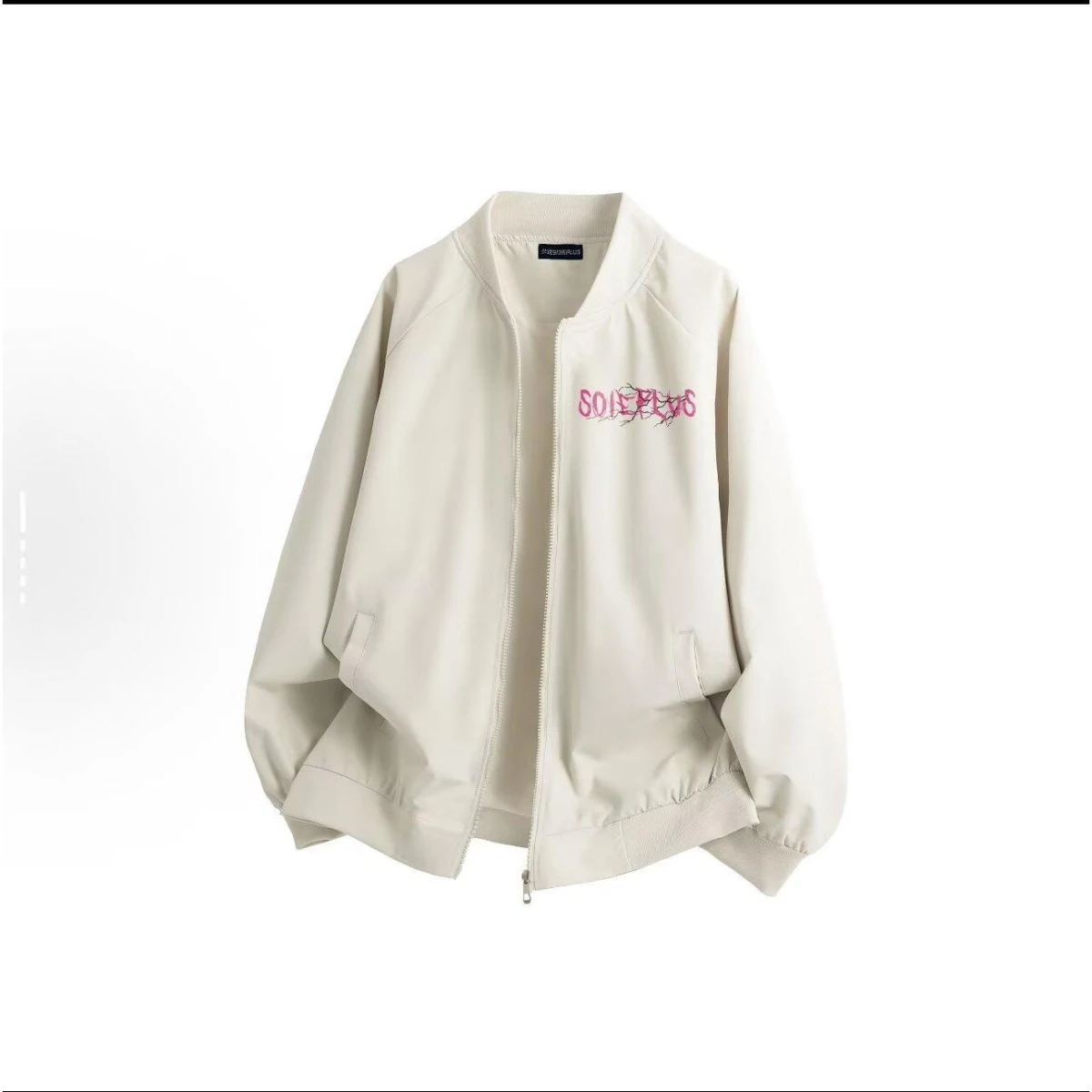 

Casual Loose Men's Jaet Spring Autumn Street Sle Harajuku Trendy Korean Version Faionable Outerwear for Teens And Young...