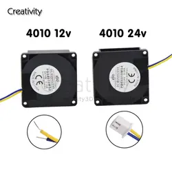 5015 4010 Brushless Cooling Fan 12V 24V 40mm Blower Fan 24V 3D Printer Fan For with Ender 3 / Ender 3 pro/Ender 3 V2/Ender 5 Fan
