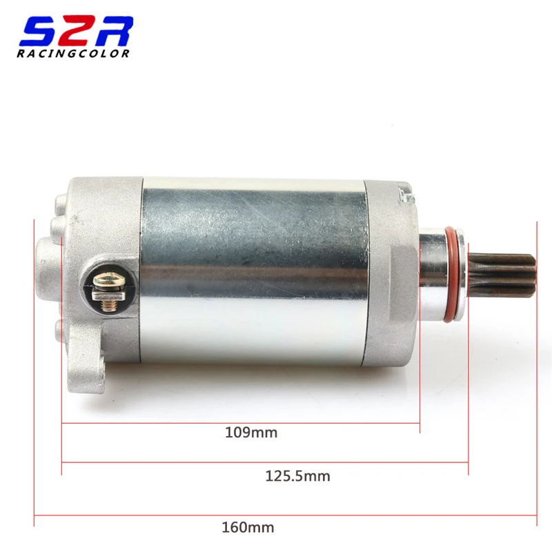 Motorycyle Starter Starting Motor Engine For YAMAHA YBR125 YBR 125 YB 125 XTZ 125 YBR125Z YB125 YB125E YB125Z XTZ125 YP125