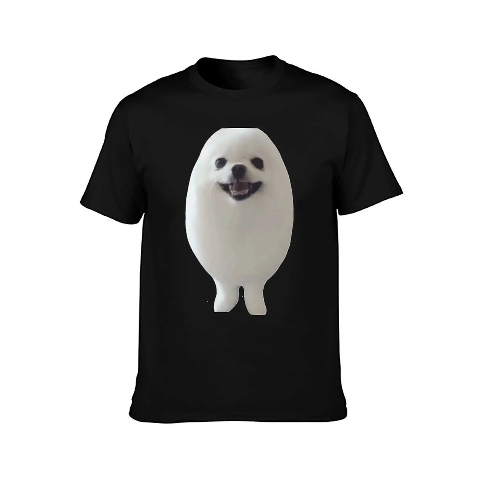 Eggdog T T-Shirt, Summer Casual Cotton Tee, Oversized Streetwear Tops, Vintage Graphic Print, Loose Fit Short Sleeve